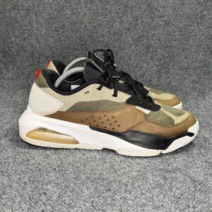 Jordan Air 200E Basketball Shoes Women's Size 11‎ Medium Olive Leather Athletic